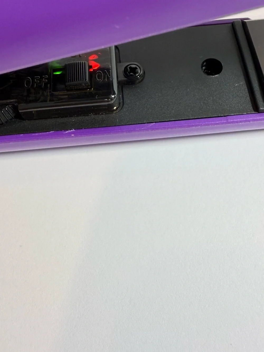 Purple Hair Straightener - Sleek Professional Flat Iron